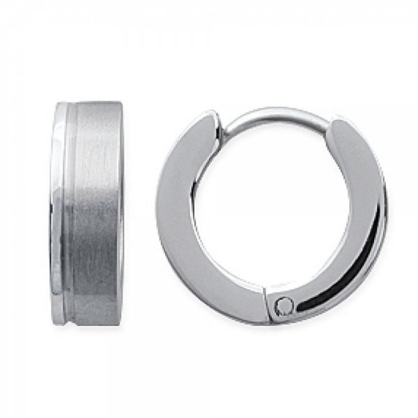 5 Paires 13mm Acier Inoxydable Boucles D’Oreilles Anneaux Pour Homme