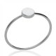 Bague de phalange auriculaire Petit rond Argent - toutes tailles