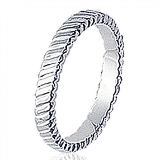 Alliance originale Argent Femme