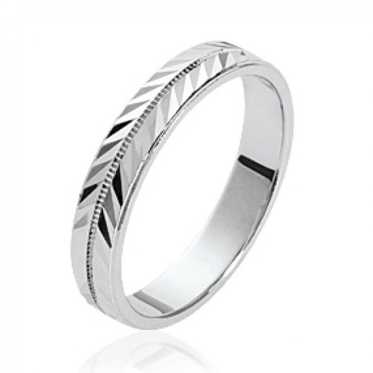 Bague de mariage laurier...