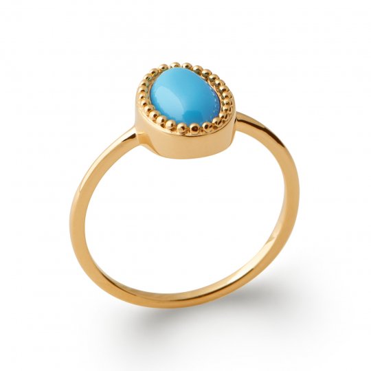 Bague de promesse Cabochon...