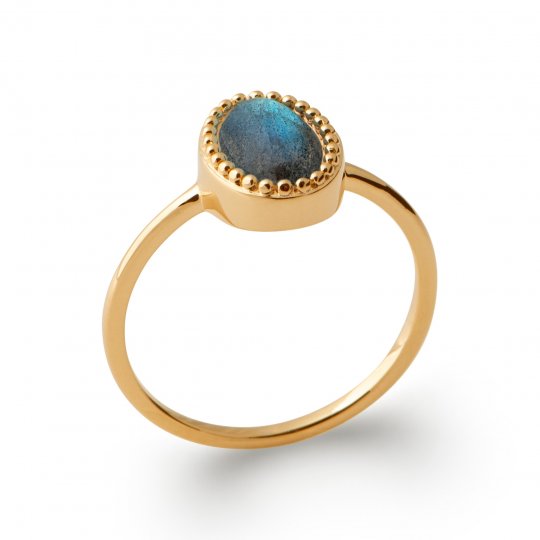 Bague fine petite pierre...