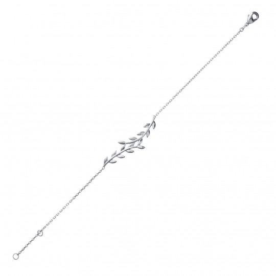Bracelet Laurier Argent...