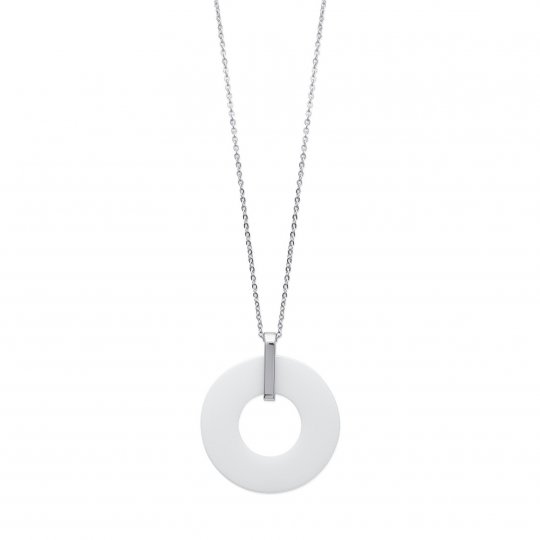 Collier Anneau Céramique...