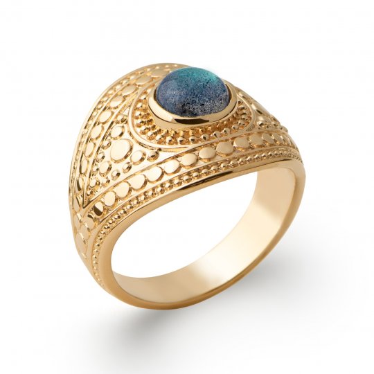 Bague Plaqué Or Bohème...