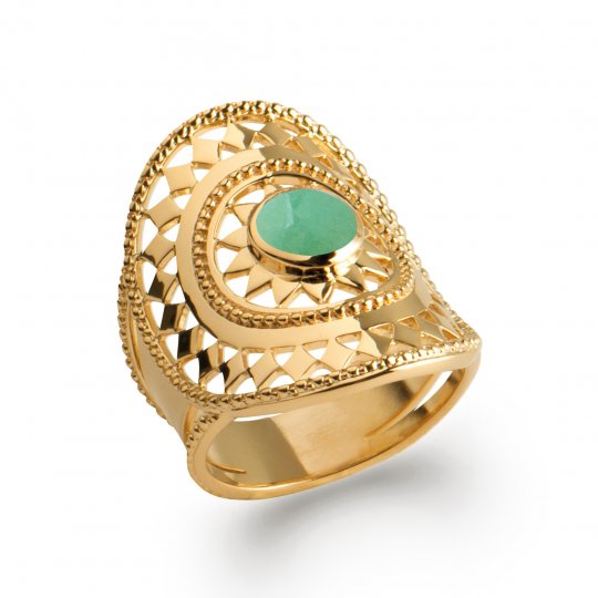 Bague couvrante bohème...