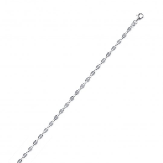 Bracelet Argent Massif - Femme - 18cm