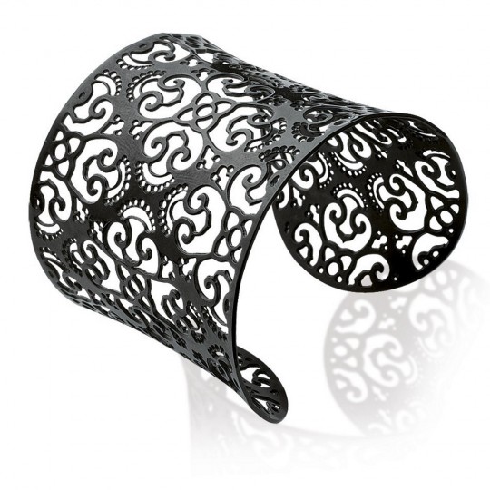 Grande manchette dentelle...