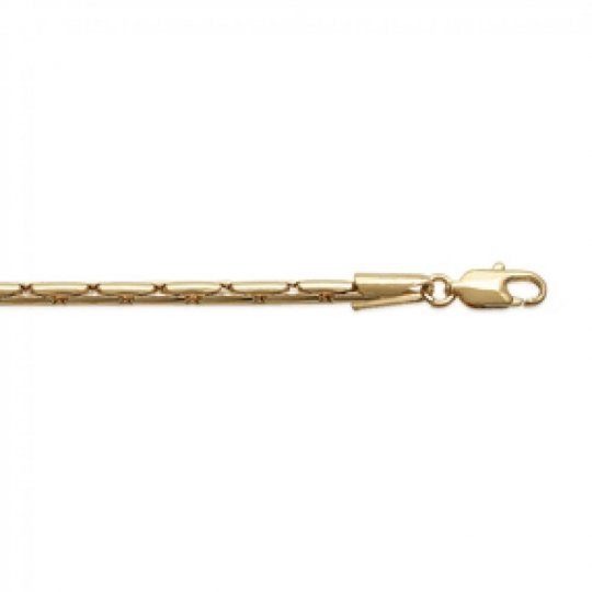 Bracelet chaîne Paloma Plaqué Or - Femme - 18cm