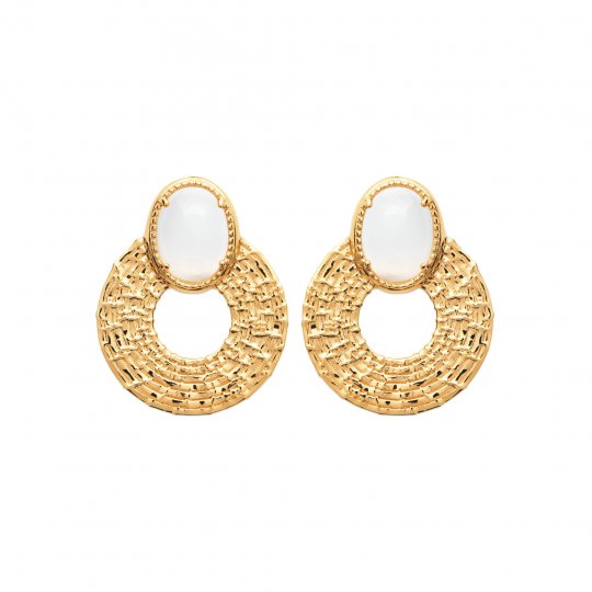 Boucles d'Oreilles Plaqué...