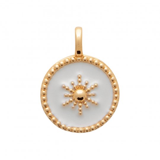 Pendentif Rond Etoile...