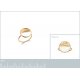 Bague Plaqué Or - Nacre - Femme