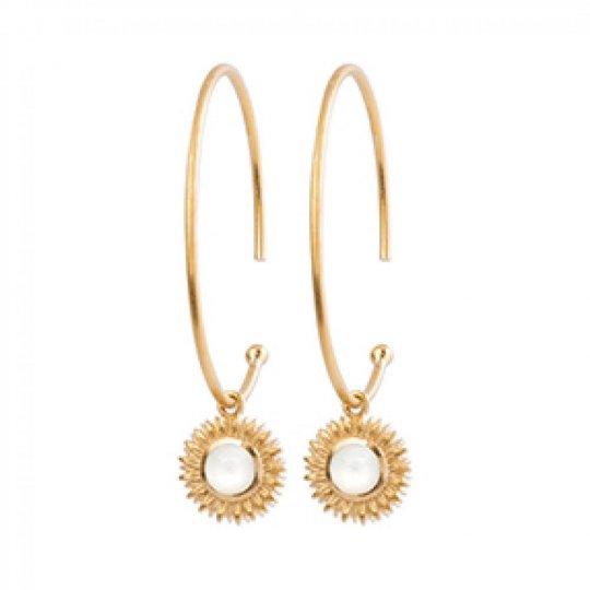 Créoles Plaqué Or - Pierre...