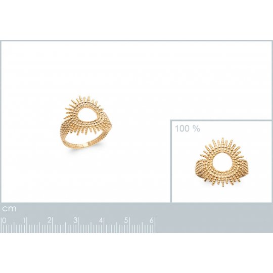 Bague Plaqué Or - Femme