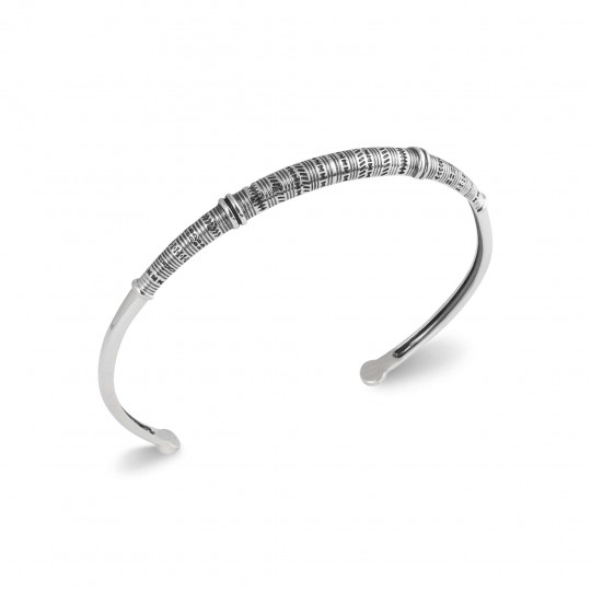 Jonc Ouvert Argent Quantum...