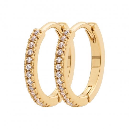 Créoles Plaqué Or - Oxyde...