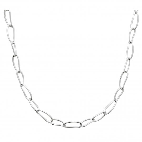 Collier maillons chaîne Argent - Femme