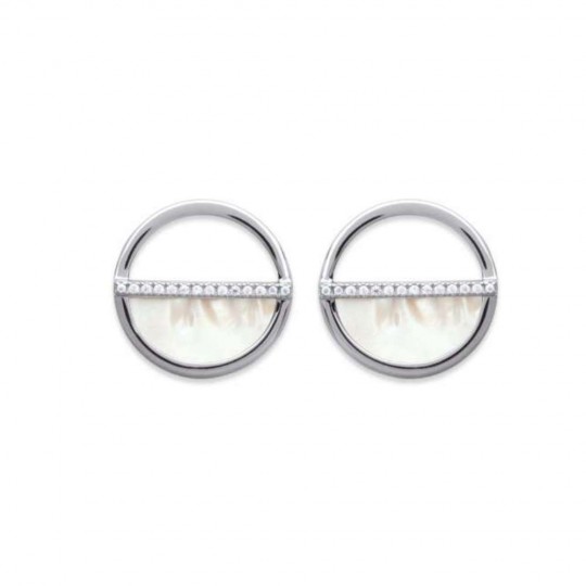 Boucles d'oreilles Nacre...
