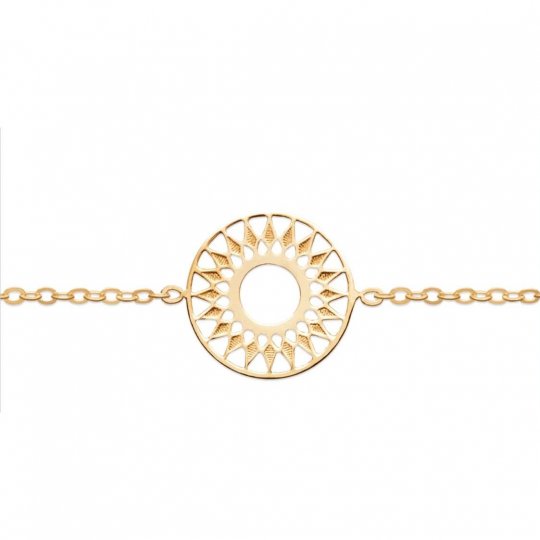 Bracelet Plaqué Or - Femme - 18cm