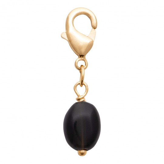 Pendentif Obsidienne noire...