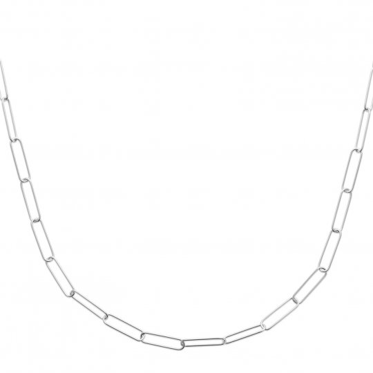 Chaîne de cou chic Argent rhodié - Femme
