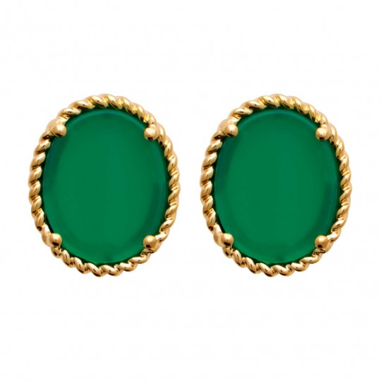 Boucles d'oreilles Agate...