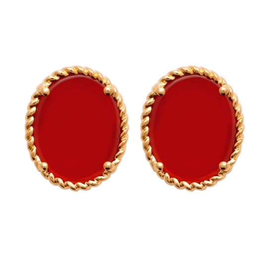 Boucles d'oreilles Agate...