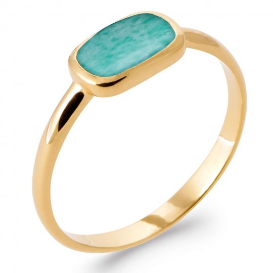 Bague Plaqué or 750/000...