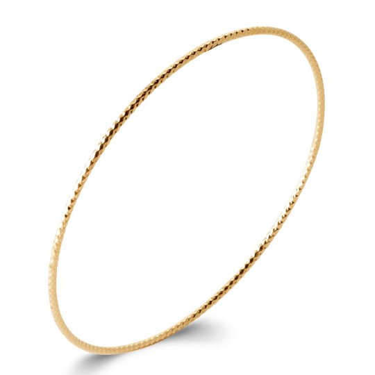 Jonc Fin Tressé Plaqué or...