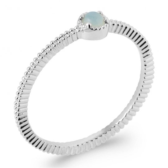 Bague Perlée Argent massif...