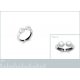Bague Ouverte Boule Argent Quantum 925 Homme