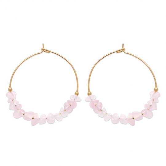 Créoles 30mm Plaqué or...