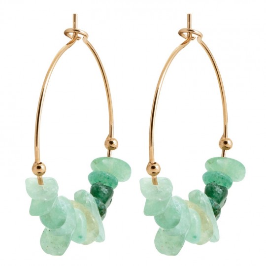 Créoles Plaqué or 750/000...