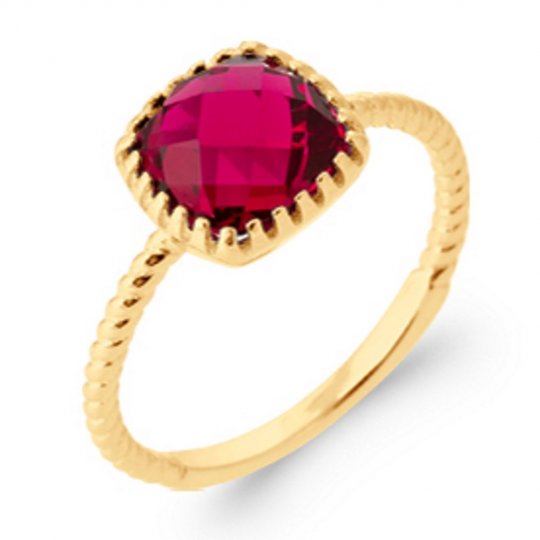 Bague Plaqué or 750/000...