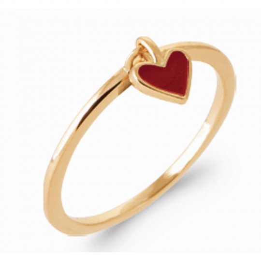 Bague Coeur Plaqué or...
