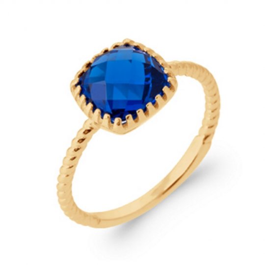 Bague Tressée Plaqué or...