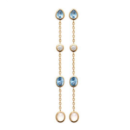 Boucles d'oreilles Plaqué...