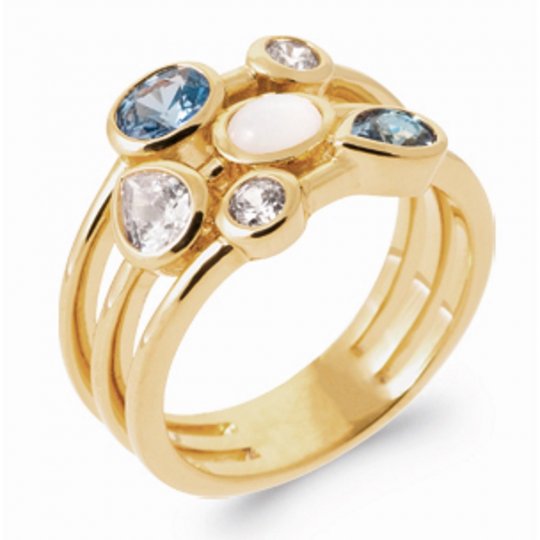 Bague Plaqué or 750/000...