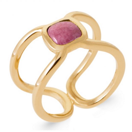 Bague Plaqué or 750/000...