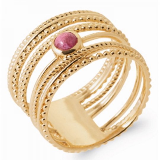 Bague Multi Anneaux Plaqué...