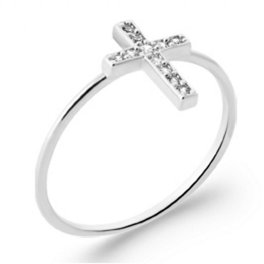 Bague Croix Argent 925/000...
