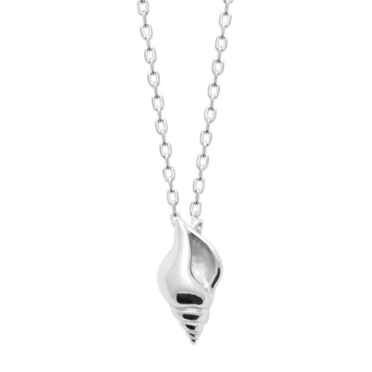 Collier Coquillage Argent...