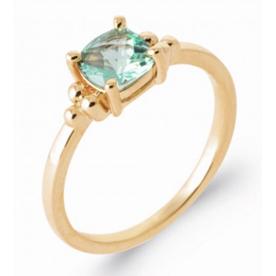 Bague Plaqué or 750/000...