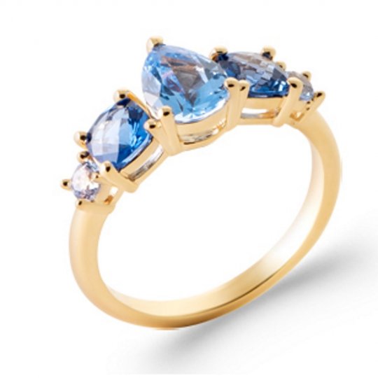 Bague Plaqué or 750/000...