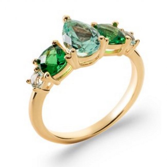 Bague Plaqué or 750/000...