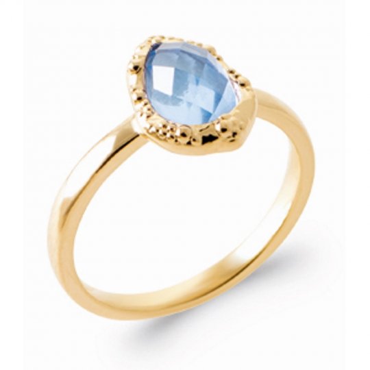 Bague Plaqué or 750/000...