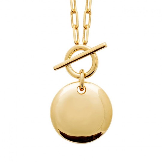 Collier Médaillon Gravable...