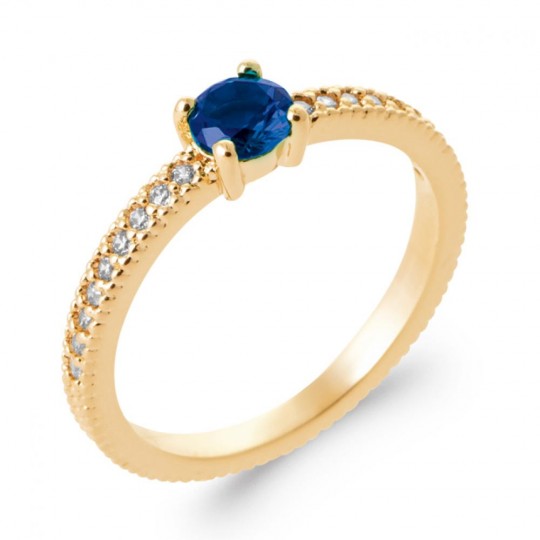 Bague Plaqué or 750/000...