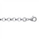 Bracelet chaîne Jaseron Argent Massif - Femme - 18cm