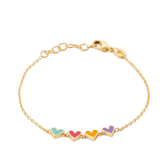 Bracelet Coeur Plaqué or...